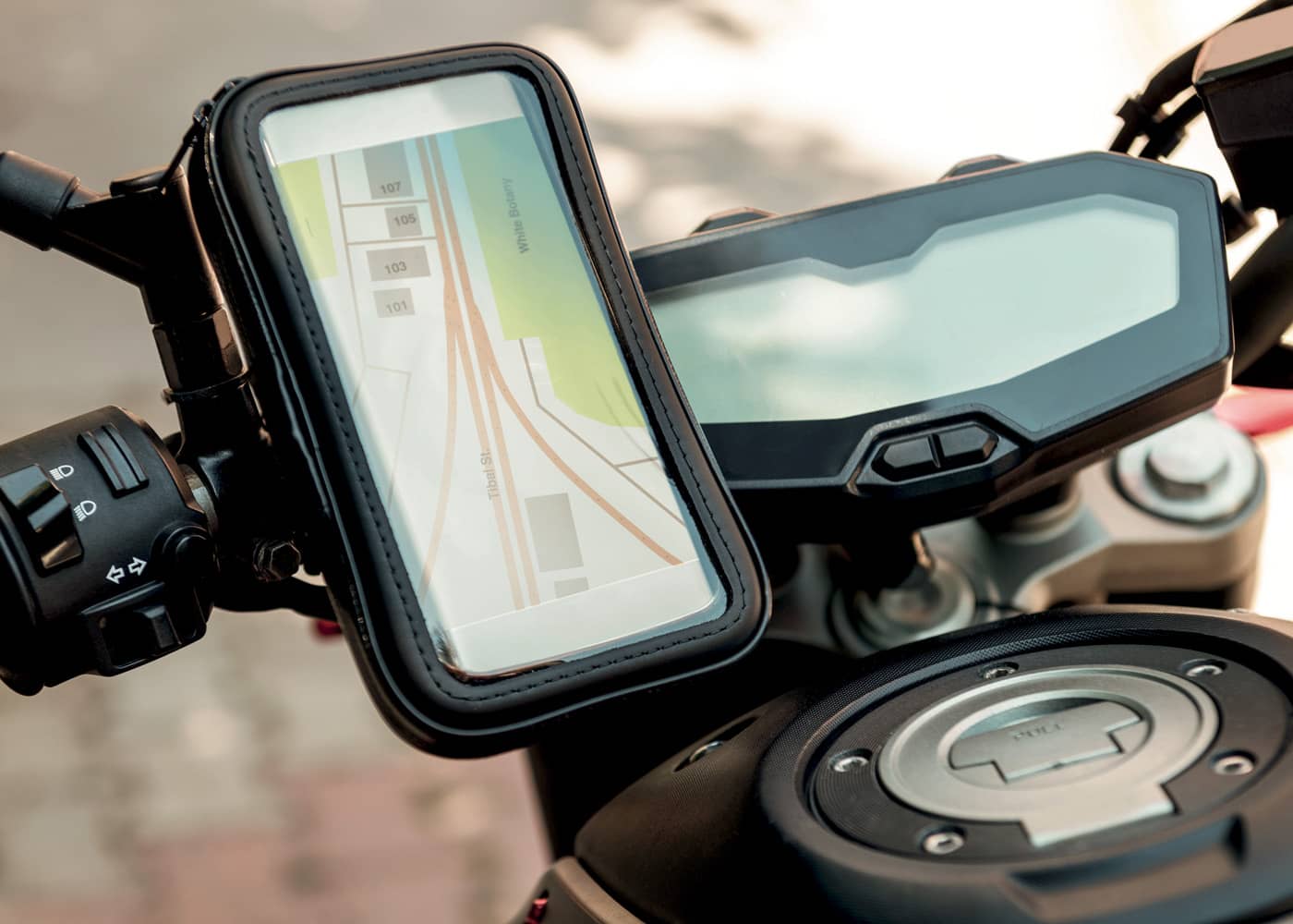 motor GPS smartphone